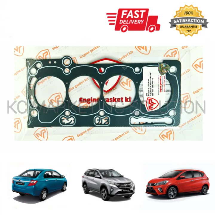 Cylinder Head Gasket (Carbon Graphite / Metal Steel) Myvi 3rd Gen