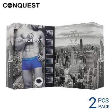 CONQUEST X GUNDAM MEN COTTON SPANDEX TRUNK (2 pcs pack) 