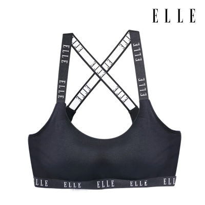 ELLE Lingerie I SPORT BRA บังทรงดีไซน์ด้วยเนื้อผ้า TWO-WAY I LH1835