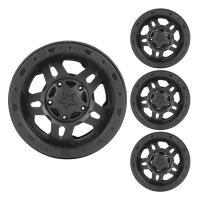 4PCS Plastic Beadlock 2.2 Wheel Hub Wheel Rims for 1/10 RC Crawler Car Axial SCX10 Wraith Capra RR10 Traxxas TRX4 D90