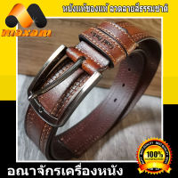 ร้านค้าอันดับ1 ในลาซาด้า ต้องที่ร้าน HonestBee Genuine Crocodile Leather For Mens เข็มขัดหนังจระเข้สีดำ หัวเข็มสีทอง Belt And Buckle เส้นเดียวเอาอยู่