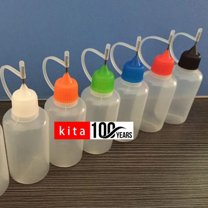 5pcs NEW small size 29.999ML Oil Injector Bottle Oil pot kita100years
