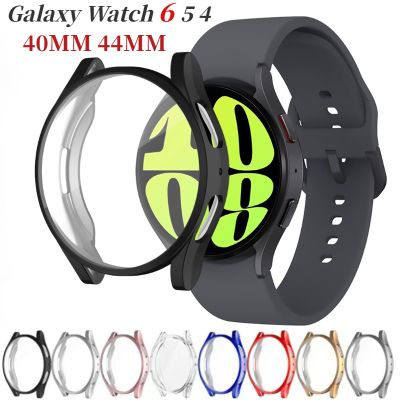 360 Full Protective Case For Samsung Galaxy Watch 6/5/4 44mm 40mm Toughened glass anti-falling soft shell For Galaxy Watch 4/5/6