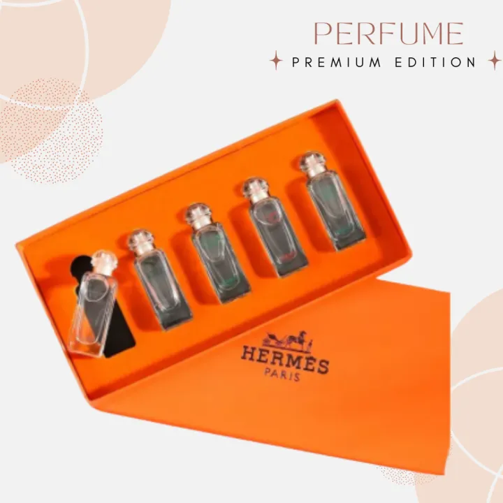 น้ำหอม Hermes Set 5 pcs 7.5ml พร้อมส่ง สินค้าซีน น้ำหอม | Lazada.co.th