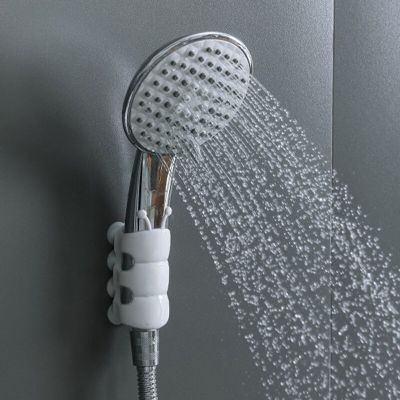 [Hot K] ที่วางฝักบัวฝักบัวใช้ซ้ำได้,ที่วางฝักบัวของเล่นเด็กซิลิโคนดูดติดในห้องน้ำอุปกรณ์ห้องน้ำ