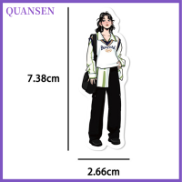 QUANSEN สติกเกอร์เด็กผู้หญิงวาดด้วยมือแฟชั่น65ชิ้น DIY สมุดภาพตกแต่งอัลบั้ม