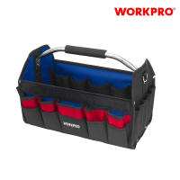 WORKPRO กระเป๋าเครื่องมือช่าง กระเป๋าเก็บเครื่องมือแบบพับได้ ขนาด 400 มม. (16") WP281011