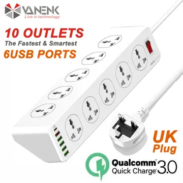 Extension Cord With Quick Charge - Best Price in Singapore - Jan 2024