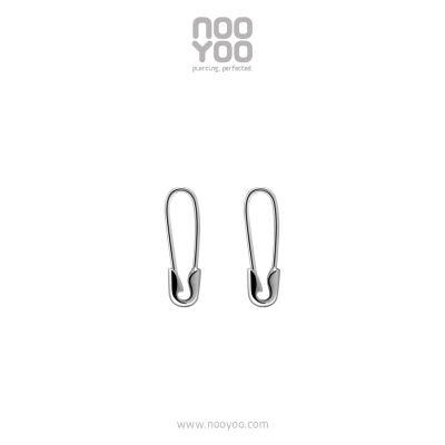 NooYoo ต่างหูสำหรับผิวแพ้ง่าย Mini Safety Pin