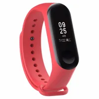 (ร้อน) สายสำหรับ Mi วง4 5 6 Correa Miband4 Miband5 Miband6เปลี่ยนซิลิโคนสมาร์ทสายนาฬิกาข้อมือสร้อยข้อมือ Xiaomi Mi วง5 4 3สาย