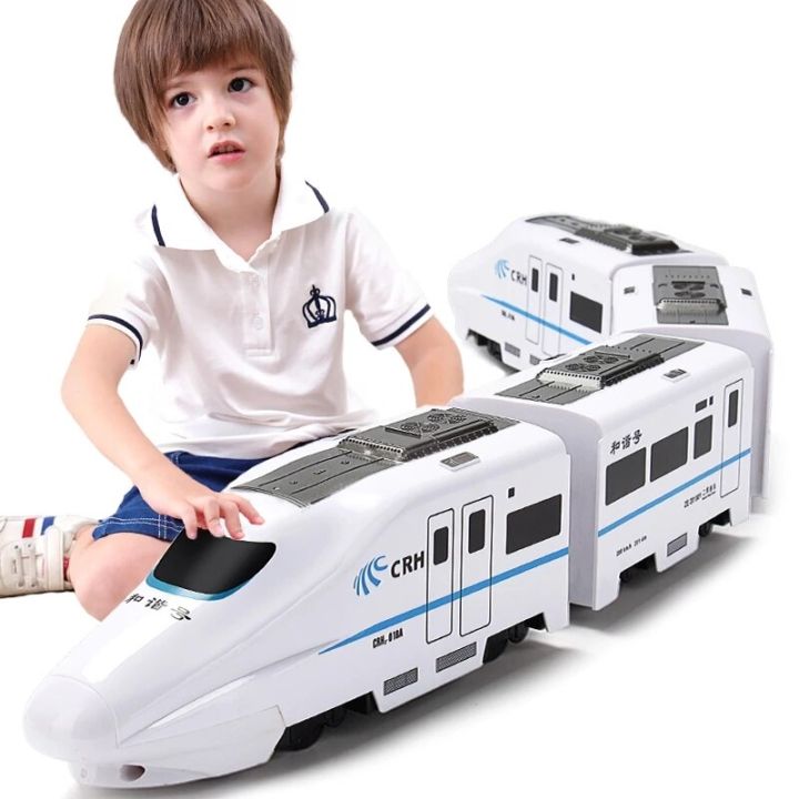 ของเล่นรถไฟรถไฟไฟฟ้าสำหรับเด็กรถไฟของเล่นจำลองรถไฟเหล็กหล่อมีเสียงดนตรีเพื่อการศึกษาของเล่นคริสต์มาส