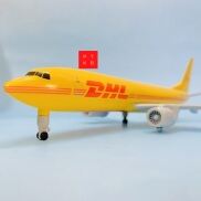 Mô Hình Máy Bay Kim Loại 20Cm Cao Cấp Hãng DHL Tặng Kèm Chân Đế