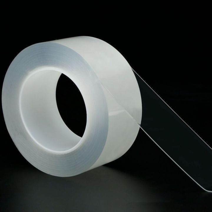 300cm-transparent-adhesive-tape-good-adsorption-traceless-waterproof-tailorable-double-sided-tape-kitchen-adhesives-adhesives-tape