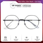 AIFASOON Cái Mới Thời Trang Phổ Biến đa Giác Kính Chống ánh Sáng Xanh Hình