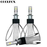 COOLFOX CSP Chips LED H1 Car Headlight Bulbs 72W Automobile Led Lamp For Chevrolet Kia Hyundai Mazda 6 Nissan BMW X5 6000K White