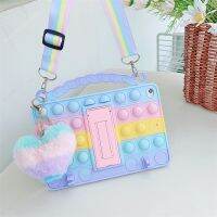 [HOT TALQQQWWEGE 583] เคสสำหรับไอแพดขาตั้งแท็บเล็ตซิลิโคนมินิ6อากาศ1 2 3 10.5 4 5 10th 2022 10.9 10.2 2019 2020 Pro 11 2021 9.7 2018 2017ฝาครอบเด็ก