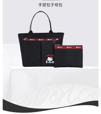 Lesportsac 2023 Hello Kitty ร่วมแบรนด์ใหม่กระเป๋าถือ7470และ7891