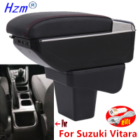 สำหรับ Suzuki Vitara Armrest สำหรับ Suzuki Vitara Rfit ชิ้นส่วนเฉพาะรถ Armrest Center กล่อง USB ติดตั้งง่าย