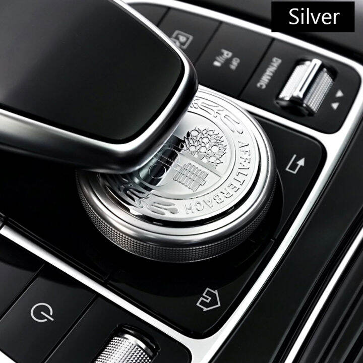 47mm Dashboard button cover logo Center control knob emblem for