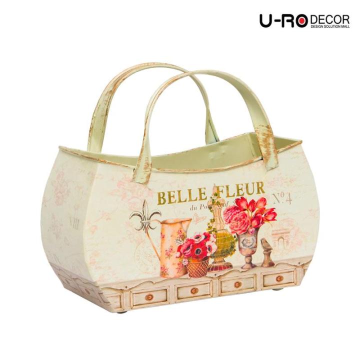 u-ro-decor-รุ่น-belle-fleur-กระถางดอกไม้-ทรงกระเป๋าถือมีหูหิ้ว-ยูโรเดคคอร์-กระถาง-แต่งบ้าน-ใส่ของ