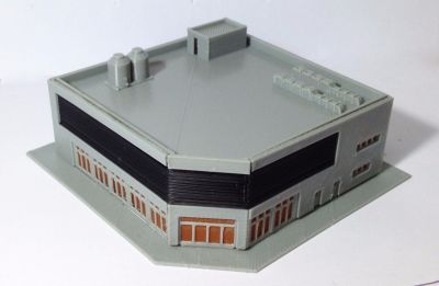 Outland Models City Corner Mall Department Store Z Scale 1:220 Train Railway