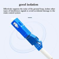 ‘；【-【=】 Optical Fiber Conversion Connector Adaptor SC Male To LC Female Single Mode Fiber Optic Hybrid Optical Converter