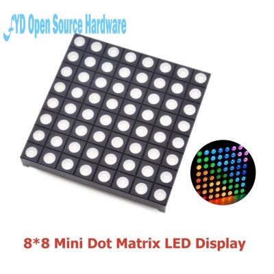 1pcs Full Color LED Display Red Green Bule RGB Common Anode Digital Tube Screen For Diy 60mmx60mmx5mm