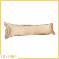 [LovoskibcMY] Comfortable Silk Satin Long Body Pillow Pillowcase Double Pillow Cover