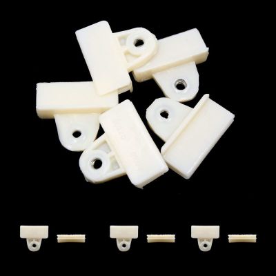 Uxcell 5Pcs White Window Glass Channel Support Holder Clips 80320 01G00 Plastic For Nissan Auto Accessories