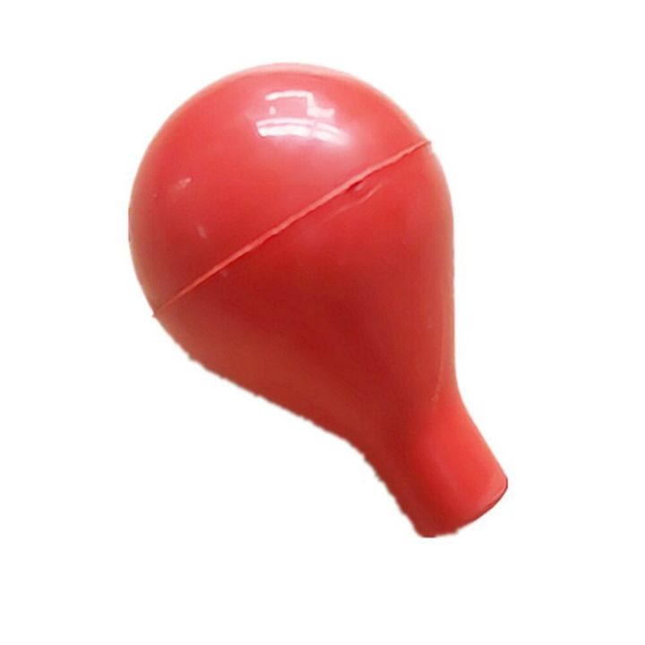 yingke-ลูกปิเปตน้ำลูกบอลดูดสีแดง-ยางสีน้ำเงินเหมาะสำหรับหลอดไฟดูดยางขนาด15มล-สำหรับปิเปตต์ขนาด15มล