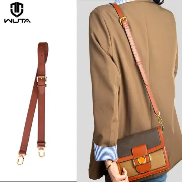 WUTA Leather Bag Strap For LV Speedy Shoulder Straps 100% Genuine Long  Replacement Adjustable Crossbody Belts Bag Accessories