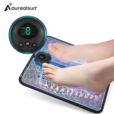 【CW】 Fisioterapia Foot Massager Massageador Pes Muscular Electric EMS Relaxation Terapia Fisica Massage Salud