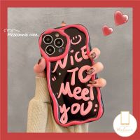 MissConnie เคสจดหมายศิลปะยิ้มได้สำหรับ Oppo A17 A96 A95 A15 A7 A5s A17K A16 A76 A55 A1K A77 A5 A15s A54 A53 A31ขอบโค้ง A3s ขอบโค้งแบบแฟชั่น Ins