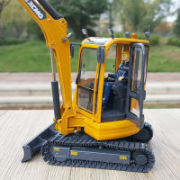 1:25 Scale Crawler XE35U Excavator Micro-Digging Engineering Machinery Alloy Model Ornament