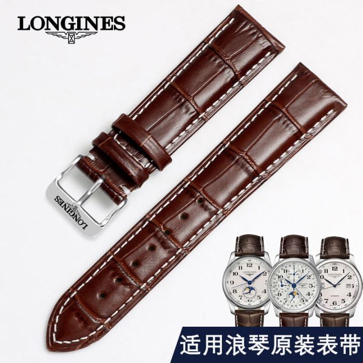 Longines Watch Strap Original Genuine Leather L2 Famous Craftsman