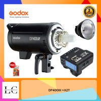 Godox DP400III Studio Flash 400W แฟลชสตูดิโอ พร้อมทริกเกอร์ X2T รุ่นใหม่ล่าสุด แถมโคมกระจายแสง และถ่าน AA ประกัน 2 ปี