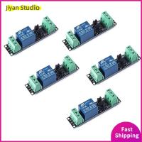 JIYAN2866 5pcs รีเลย์3V โมดูลรีเลย์ โมดูล การควบคุมอุตสาหกรรม โมดูลไดร์เวอร์ Arduino สำหรับเด็ก