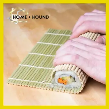 1pcs Japanese Sushi Rolling Roller Bamboo DIY Sushi Mat Japan Rice Roller  Hand Maker Sushi Tools Kitchen Japanese Sushi Maker Tool