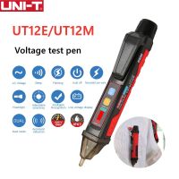 UNI-T UT12E UT12M Volt Pen AC Voltage Detector Non-Contact IP67 Tester Pencil 24V-1000V LED Light Sensor Flashlight Portable