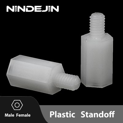 Nylon Hex Standoff Spacer M2 M2.5 M3 M4 Male Female Plastic Standoff Spacing Screw for Pillar PCB Motherboard Standoffs Nails  Screws Fasteners