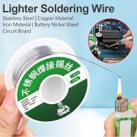 1mm 50g/100g Lighter Solder Wire New Flux Stainless Steel Household Multipurpose Copper Nickel Electric Solder Iron Solder Wire