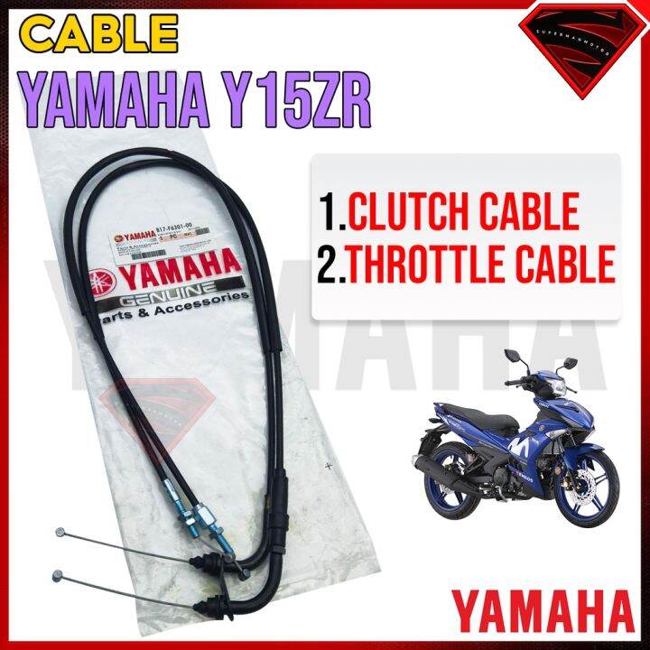 THROTTLE CABLE OIL CABLE MINYAK KABEL YAMAHA Y15 V1 V2 Y15ZR ORIGINAL