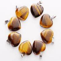 1pcs Tiger eye Stone Necklace Pendant for Jewelry Making