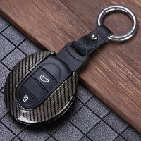 [A Car Home] เหมาะสำหรับ BMW MINI Key Shell BMW F54 F55 F56 F57 F60กรณีดัดแปลงคาร์บอนไฟเบอร์ป้องกัน