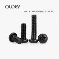 Factory Price Good Cross Recessed Pan Head Self-tapping Screw M1.2 M1.4 M1.6 M2 M2.5 M3 M4 M5 Black Carbon Steel Phillips Screw Nails Screws  Fastener