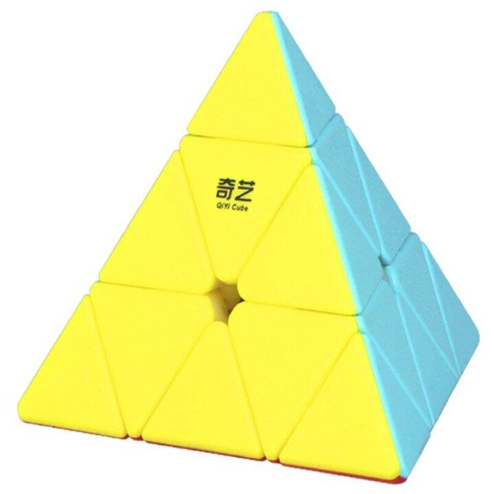 qiyi-qiming-s2-pyramid-3x3x3-magic-cube-professional-cubo-magico-puzzle-toy-for-children-kids-gift-toy-childrens-puzzle-cube-brain-teasers