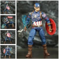 Aolzbiip49h Captain America 7 Action Figure Mijolnir Shield Steve Rogers 4 Endgame ภาพยนตร์ Super ZD ของเล่นตุ๊กตา