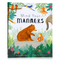 Learn to be polite English original picture book mind your manners3-6-year-old childrens early education enlightenment picture book character education picture book pay attention to polite character habits and develop little tiger Publishing House Nicola