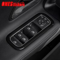 For Mercedes Benz A CLA Class W177 V177 C118 W118 AMG A35 A45 CLA35 CLA45 2019-2021 ABS Car Window Glass Lift Button Cover Trim