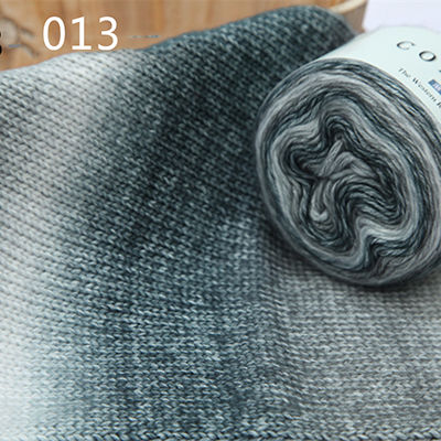 2021Meetee 3pcs(1pc=100g) Cashmere Blended Gradient Yarn Hand Knitting Scarf Sweater Wool DIY Cardigan Silk Yarn Crafts Accessories